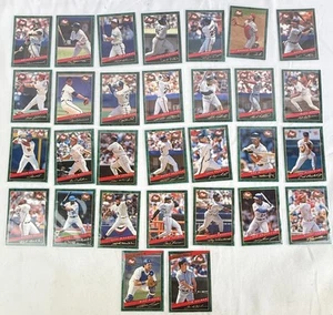 Juego completo de 30 tarjetas de béisbol colección Post Cereal 1994 Piazza/Salmon RC - Imagen 1 de 9