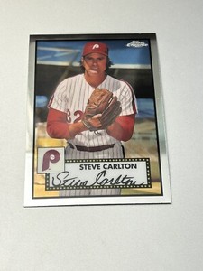 2021 Topps Chrome Platinum Anniversary #677 STEVE CARLTON Philadelphia Phillies