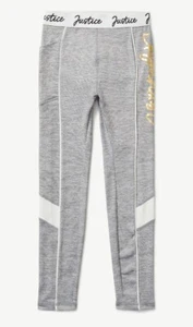 Justice Girls Dance And Gymnastic High Waisted Leggings. - Picture 1 of 6