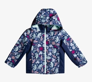 ROXY SNOWY TALE Young Girl's Snow Jacket - BTE2 - Girls Size 2 - NWT - Picture 1 of 6
