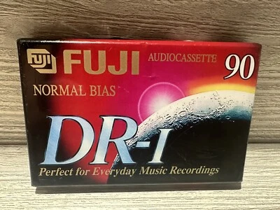 1 Fuji Blank Cassette 90 min  DR-I Audio Tapes with Normal Bias - Image 1 of 2