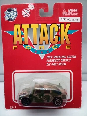 Yatming Attack Force / #1504 -  Military Hummer - Camouflage - Model Vehicle x1  - Image 1 of 4