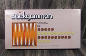 1974 Whitman Backgammon in Original Box 100% New and Complete Vintage - Picture 1 of 9