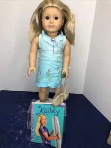 18” Pleasant Co. American Girl Doll “Kailey” Blonde Girl W/ Book #S - Picture 1 of 17