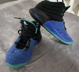 Adidas CCP_BCF Ref. 3048_579.6 Men's Basketball Shoes Size 7 Woven Blue - Picture 1 of 9