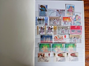 Stamp Collection , , 16 Pages of Queen Elizabeth Stamps - Picture 1 of 15