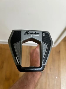 Mint TaylorMade Spider S Platinum L-Neck Putter Steel Right 35.0in - Picture 1 of 5