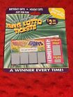 3 Gag Lotto Tickets Fake Lottery Scratch Off Joke Gags Gift New In Package