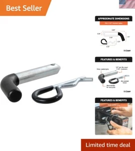 Corrosion-Resistant 1/2-Inch Hitch Pin for Versatile Towing Compatibility - Picture 1 of 9