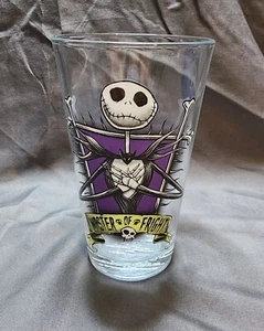 Pesadilla antes de Navidad Jack Skellington Master of Fright vidrio 16 oz - Imagen 1 de 8