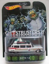 Hot Wheels Retro Entertainment Ghostbusters II Ecto 1-A