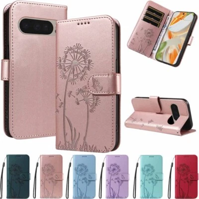 For Google Pixel 9 Pro XL 9A 8A 7A 7 8 Pro Wallet Card Holder Leather Case Cover - Image 1 of 4