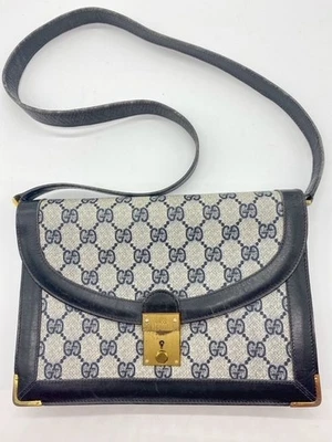 Gucci Vintage GG PVC Shoulder Bag Authenticity - Image 1 of 4