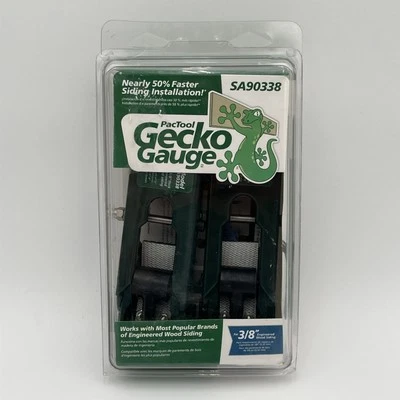 NEW!! Pactool Gecko Gauge Wood Siding 3/8" Gauges - Image 1 of 3