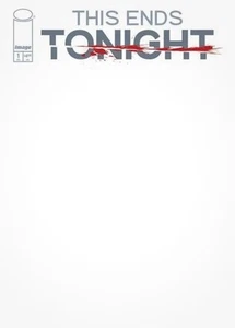 ESTO TERMINA ESTA NOCHE #1 (DE 3) VARIANTE BOCETO EN BLANCO CVR C CASI NUEVO - Imagen 1 de 1