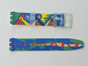 SWATCH Strap x SPECIAL EDITION CHRONO UNILIMITED 50°ANNIV. ONU SCZ103-1994-NEW - Foto 1 di 2