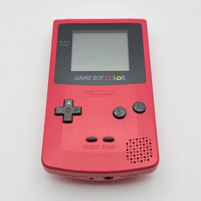 NINTENDO GAME BOY COLOR ROSSO - ORIGINALE - TESTATO E FUNZIONANTE - Immagine 1 di 4