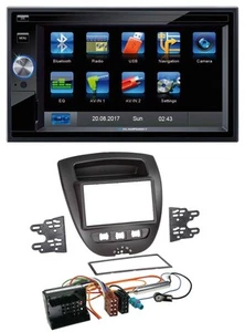 Blaupunkt SD Bluetooth 2DIN MP3 USB AUX Autoradio für Citroen C1 Peugeot 107 Toy - Bild 1 von 6