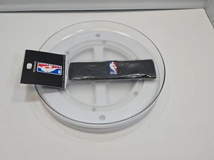 Fascia felpa basket vintage nera logo NBA per piedi nudi originale - Foto 1 di 4