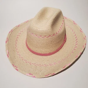Atwood Hat Co Girls' Straw Cowboy Hat Made in Mexico - Size L Large Pink - Picture 1 of 7