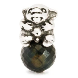 ***RAR*** TROLLBEADS TAGBE-00125 Bead Baby Troll in Silber - Museum Sammlung - Bild 1 von 2