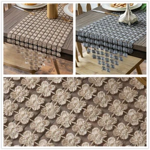 Dustproof Modern Simple Table Runner Multifunction Dining Room For Wedding Home - Picture 1 of 6