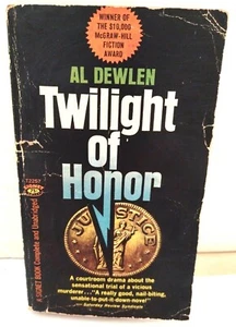 Twilight Of Honor By Al Dewlen, 1963 Signet Paperback - Picture 1 of 9
