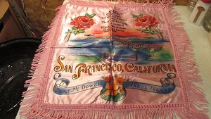 WW II Era Souvenir Pillow Top Ft. McDowell Calif. Sister - Picture 1 of 3