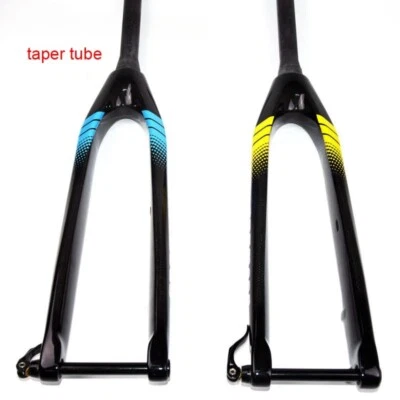 Bicicleta de montaña 26er 27,5er 29er horquillas delanteras de fibra de carbono Ull freno de disco horquilla dura Foto 1 de 4