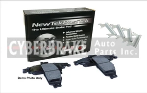 Pastillas de freno traseras semimetálicas definitivas PMD1055H + Kit de hardware - Imagen 1 de 6