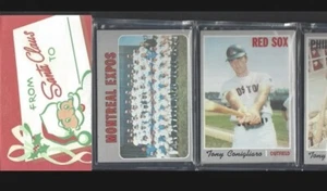 Tony Conigliaro 1970 Topps Xmass Cello Rack Pack MT 12 Montreal Team On Top⚾️ - Bild 1 von 3