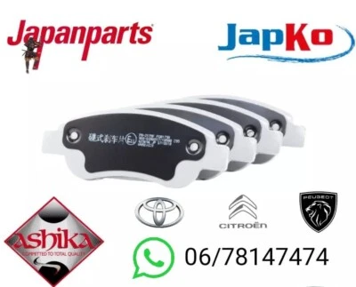 KIT PASTIGLIE FRENO ANTERIORI TOYOTA AYGO CITROEN C1 PEUGEOT 107 108