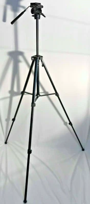 Realistic Cat #16-2009 Tilt Tension Adjustment Tripod 23"- 61" Black Adjustable - Image 1 of 4
