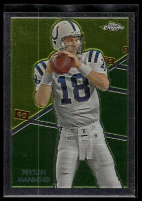 2009 Topps Chrome #C40 Peyton Manning - Image 1 of 2