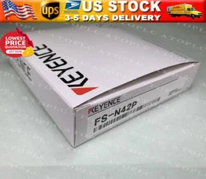 Sensor amplificador fibra óptica KEYENCE FS-N42P NUEVO EE. UU. Free IVA - Imagen 1 de 6
