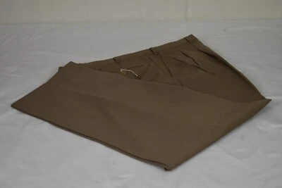 Nuevo PANTALONES PANTALONES BRIONI "Cannes" 100% Lana Beige Sólido 39 x 29,5 Foto 1 de 4