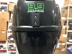 LEHR 9.9 hp Propane Powered Outboard Engine LONG Shaft Electric Start OPENED - Picture 1 of 1