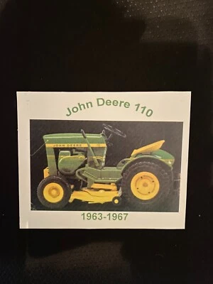 2 - John Deere 110 Refrigerator Magnets - Image 1 of 2