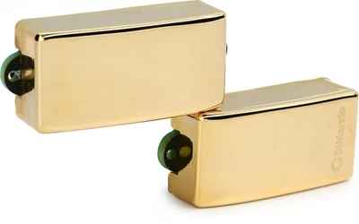 DiMarzio Relentless 4-string Middle Pickup - Gold Cover - Image 1 of 4