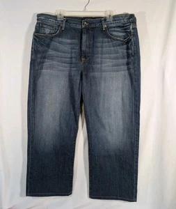 Lucky Brand 181 Herren 40x30 Relaxed Straight Leg Dark Wash Denim Jeans - Bild 1 von 12