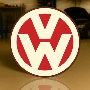 1939 Volkswagen Crest – Heritage Heavy  Metal Sign – 19.7" (50cm) - Picture 1 of 5