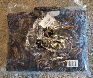 Guide Gear Dry Waterproof Hunting Coveralls w Hood, Insulated Camo Hunt Overalls - Picture 1 of 6