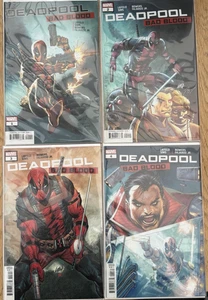 Marvel Deadpool Bad Blood Full Run 1-4 2022 First Print Comic Set - Imagen 1 de 5