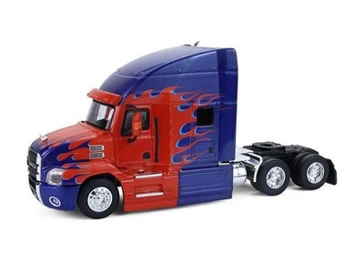 2019 Mack Anthem 卡车驾驶室红色/蓝色压铸 1: 64 比例模型 - Greenlight 45200C — 第 1/2 张图片