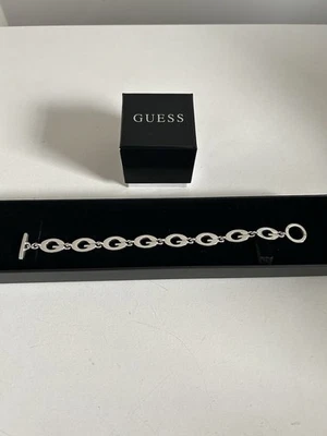 GUESS Glieder Armband "G" silber USA Modell Rarität, 18 cm - Bild 1 von 3