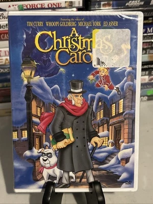 A Christmas Carol (DVD) Animated Tim Curry BRAND NEW Buy 3 DVDs GET 1 FREE - Image 1 of 4