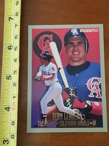 1994 FLEER TEAM LEADERS BASEBALL CARD TIM SALMON 3 OF 28 - Picture 1 of 2