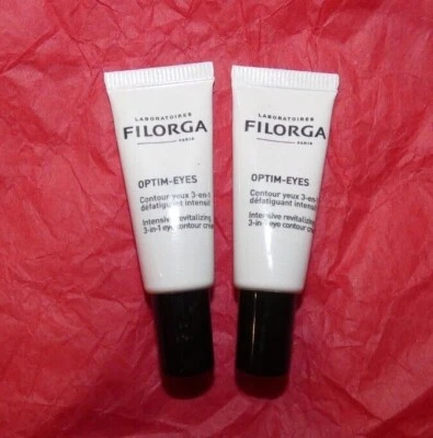 NEW FILORGA LABORATORIES Paris OPTIM-EYES 0.13 oz each 2 Samples - Image 1 of 2