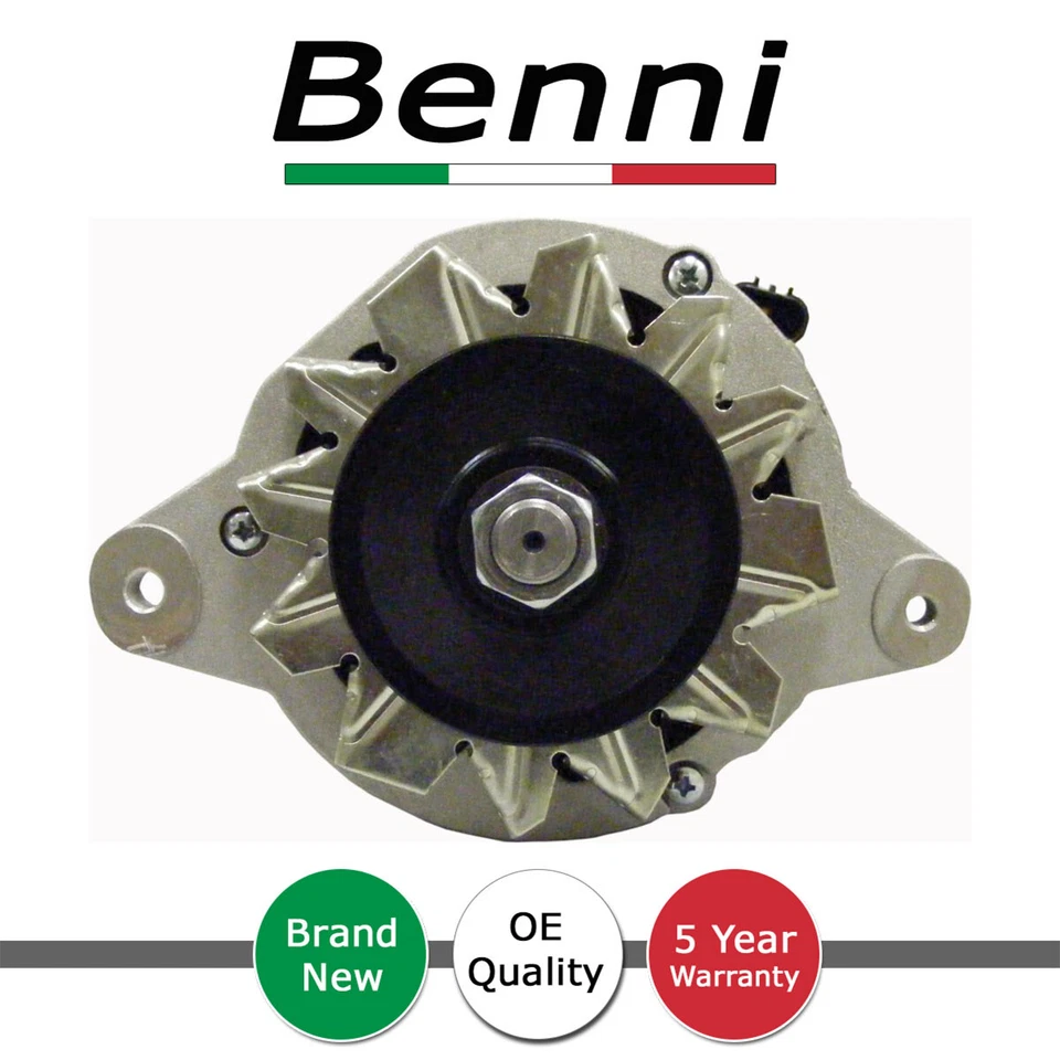 Benni Alternator Fits Mitsubishi L 200 1986-1996 2.5 TD 2.4 D 2.3 - Image 1 of 1