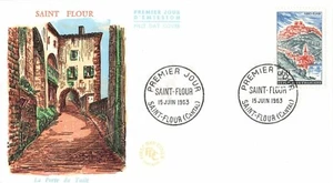 Envelope FDC France Saint Flour 1963 - Picture 1 of 1